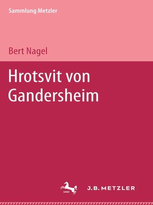 cover image of Hrotsvit von Gandersheim